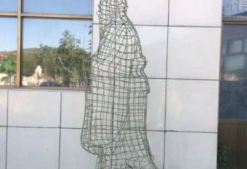 黔江鏤空孔子雕塑服務(wù)商，景觀雕塑，鐵藝校園人物雕塑選定