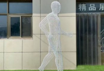 沙坪壩鏤空運(yùn)動(dòng)員雕塑服務(wù)商，美陳雕塑，鐵藝體育人物雕塑精選